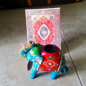 🔴final sale … Elephant 🐘  candle holder